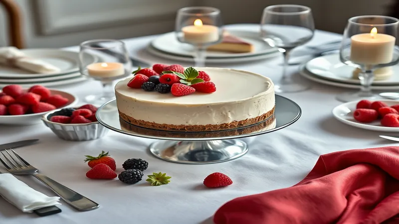 Cheesecake keto sin hornear: receta