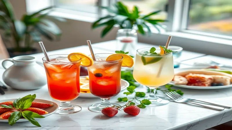 Cócteles keto para brunch: recetas
