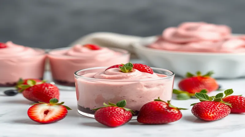 Mousse de frambuesa keto: receta facil